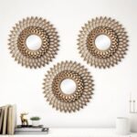 corvus mystic set of 3 decorative wall accents